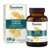 Himalaya Ginger bottle shown for daily digestive support.