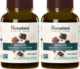 Himalaya Guggul bottle pour for convenient daily capsules.