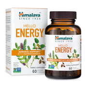 Himalaya Hello Energy bottle front view for daily energy support.