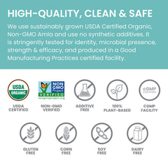 Himalaya organic certifications logo signals trusted organic status.