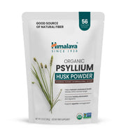 Himalaya Psyllium Husk Powder bottle pour for daily fiber routine