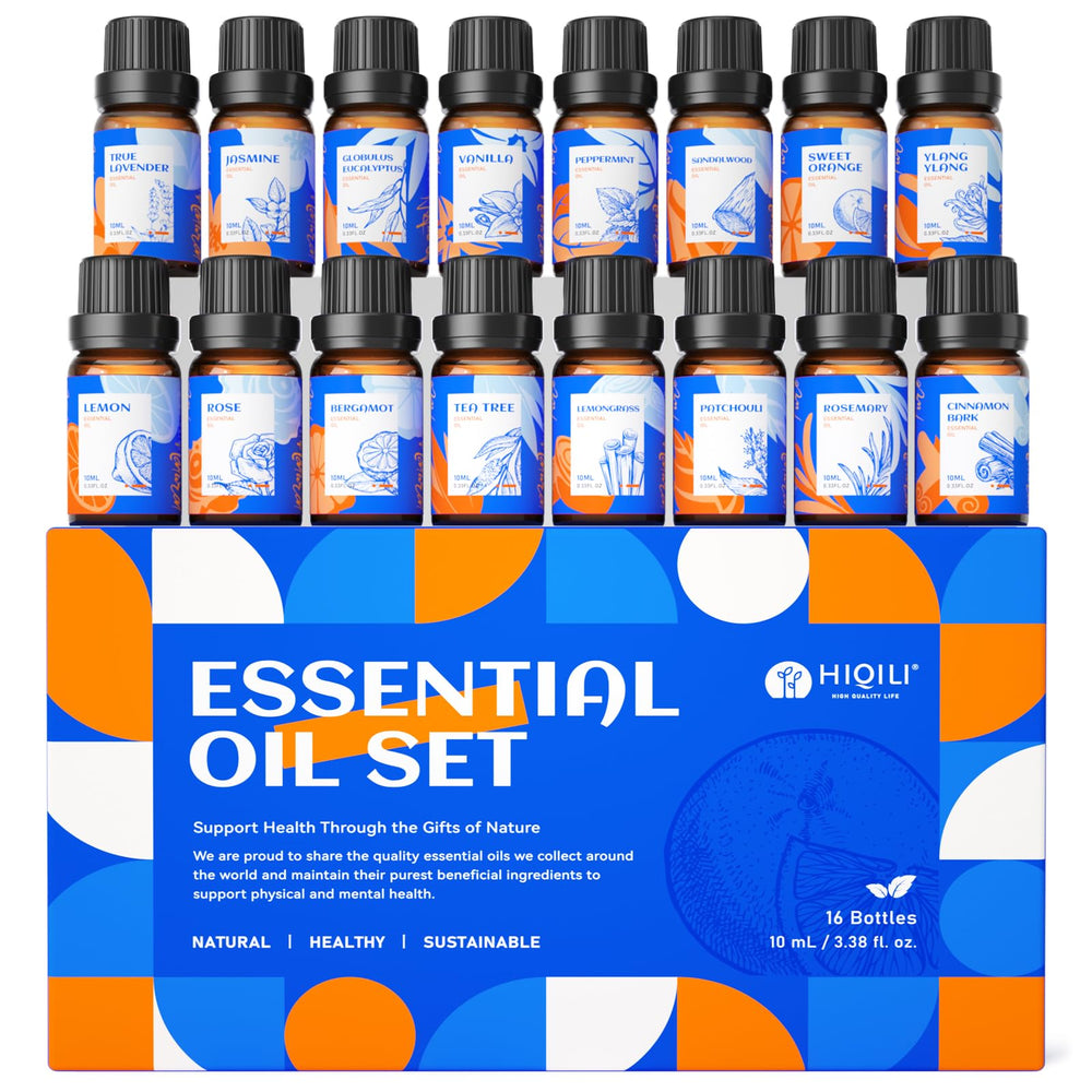 HIQILI essential oils 16 lavender diffuser bottle for calming home diffusion