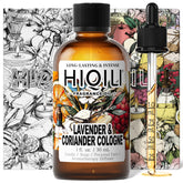 HIQILI Lavender & Coriander bottle pour for diffusers delivers a rich herbal aroma
