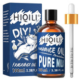 HIQILI Pure Milk Essential Oil bottle for diffusion with a creamy aroma.