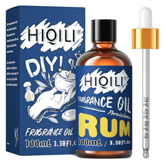 HIQILI Rum essential oil bottle with dropper for precise use in diffusers