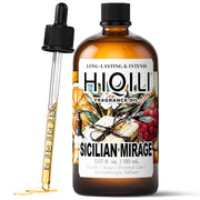 HIQILI Sicilian Mirage fragrance oil bottle for versatile candle and DIY perfumery use