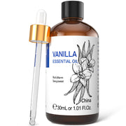 HIQILI Vanilla Essential Oil bottle ready for home fragrance and DIY use.