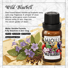 HIQILI Wild Bluebell diffuser oil in diffuser dispersion for fast scent spread