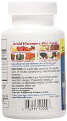 Histame capsules closeup highlighting easy-to-swallow texture for comfort