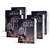 Historical Remedies Moon Drops sleep lozenges in package front view offer natural support for restful nights