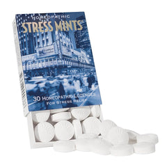 Historical Remedies Stress Mints pack for on-the-go relief with refreshing peppermint flavor