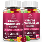 HMone creatine monohydrate gummies blueberry flavor for steady energy and muscle support.