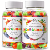 HMone hemp gummies 2-pack front view promoting daily wellness and natural support.