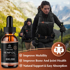 HMone Oil Drops travel-case friendly packaging fits in a bag.