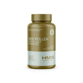 HMS Nutrition Premium Bee Pollen bottle front promotes daily wellness.