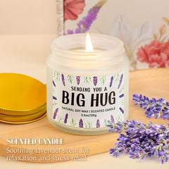HN HAIINAA bath bomb in sympathy basket for a relaxing soak.