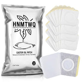 HNMTWQ castor oil patches 160-pack for mess-free belly button use.