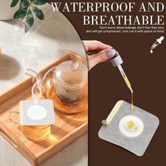 HNMTWQ travel pouch included for on-the-go castor oil care.