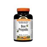 Holista Bee Propolis 500mg bottle on shelf, suggesting daily immune support.
