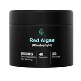 Holistic Bin red algae capsules bottle for daily wellness
