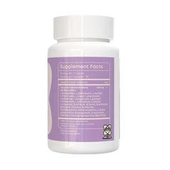 CoLymph Daily Synbiotic capsules close-up emphasizing 65B CFU potency for digestion.