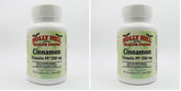 Holly Hill Health Foods Cinnamon Cinnulin PF bottle shows high-potency 250 mg capsules