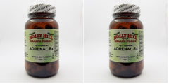 Holly Hill Health Foods Adrenal Rx bottle featuring 90 vegetarian capsules for daily wellness.