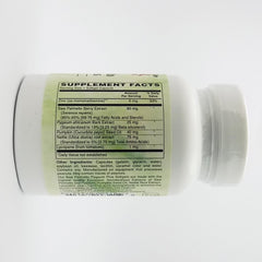 Holly Hill Saw Palmetto Pygeum Plus capsules highlighting convenient daily supplement.