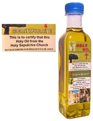 Holy Land Market Bethlehem packaging bottle—secure box for long-term storage