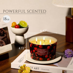 Home Lights 18oz soy wax candle for long, clean burns and steady fragrance.