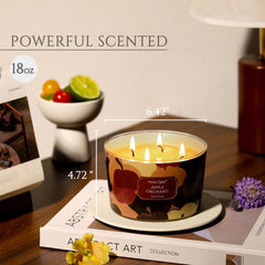 Home Lights citrus fruity scent candle for bright, energizing spaces