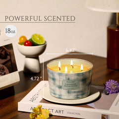 HomeLights four-wick candle delivers strong fragrance in larger spaces