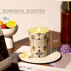 Home Lights soy wax close-up shows clean burn and minimal soot.