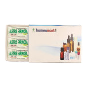 HomeoMart Aletris Farinosa pellets in a bottle for convenient daily use.