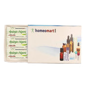 Homeomart Aquilegia Vulgaris pellets bottle closeup for easy dosing