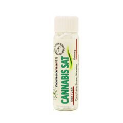 Homeomart glass 2-dram vial with pellets for easy dosing