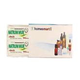 Homeomart Natrum Muriaticum pellets 200C pack-2-vials for daily gentle use.