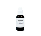 Homeomart Pyrogenium 1M bottle with dropper for easy at-home traditional dilutions.