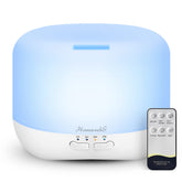 Homeweeks aromatherapy diffuser 500ml with colorful LED light for ambient scent