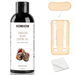 HOMHOW neck wrap with adjustable strap for targeted relief and relaxation.