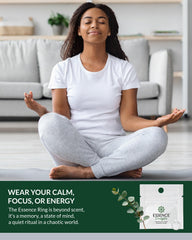 HONÉ Essence eucalyptus scent nasal diffuser ring promotes alertness and mood support