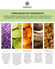 HONÉ Essence stress-relief blend close-up with calming lavender and copaiba aroma.
