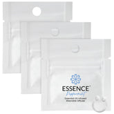 HONE Essence wearable aromatherapy nasal diffuser in use offers discreet peppermint scent for focus.