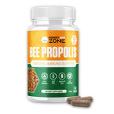 HoneyBeeZone Bee Propolis capsules bottle for daily immune support