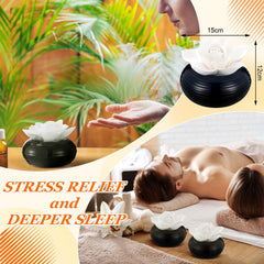 Honeydak Camellia diffuser on a tabletop enhancing decor and fragrance