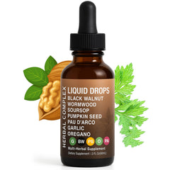 HongzyFirm Wormwood Cleanse bottle with dropper for daily digestion support