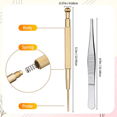 Honoson acupoint chart two-sheets aids precise ear-point locating.