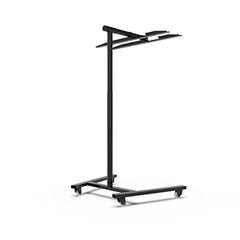 Hooga HGPRO horizontal stand front view with adjustable height for flexible panels