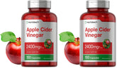 Horbäach Apple Cider Vinegar Capsules bottle highlights gluten-free daily supplement.