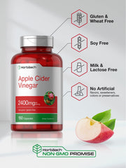 Horbäach Apple Cider Vinegar Capsules pack of 2 ensures steady supply.